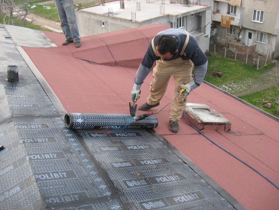 Kınık profesyonel metal Çatı – Membran cati örneği