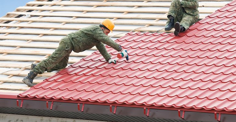 Kınık profesyonel metal Çatı – Onduline örneği